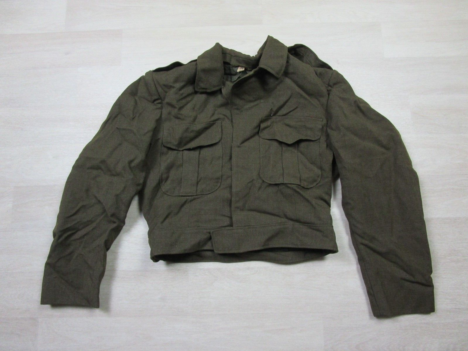 Vintage 1940s 40s WWII Era Men's (38R) 100% Wool Field