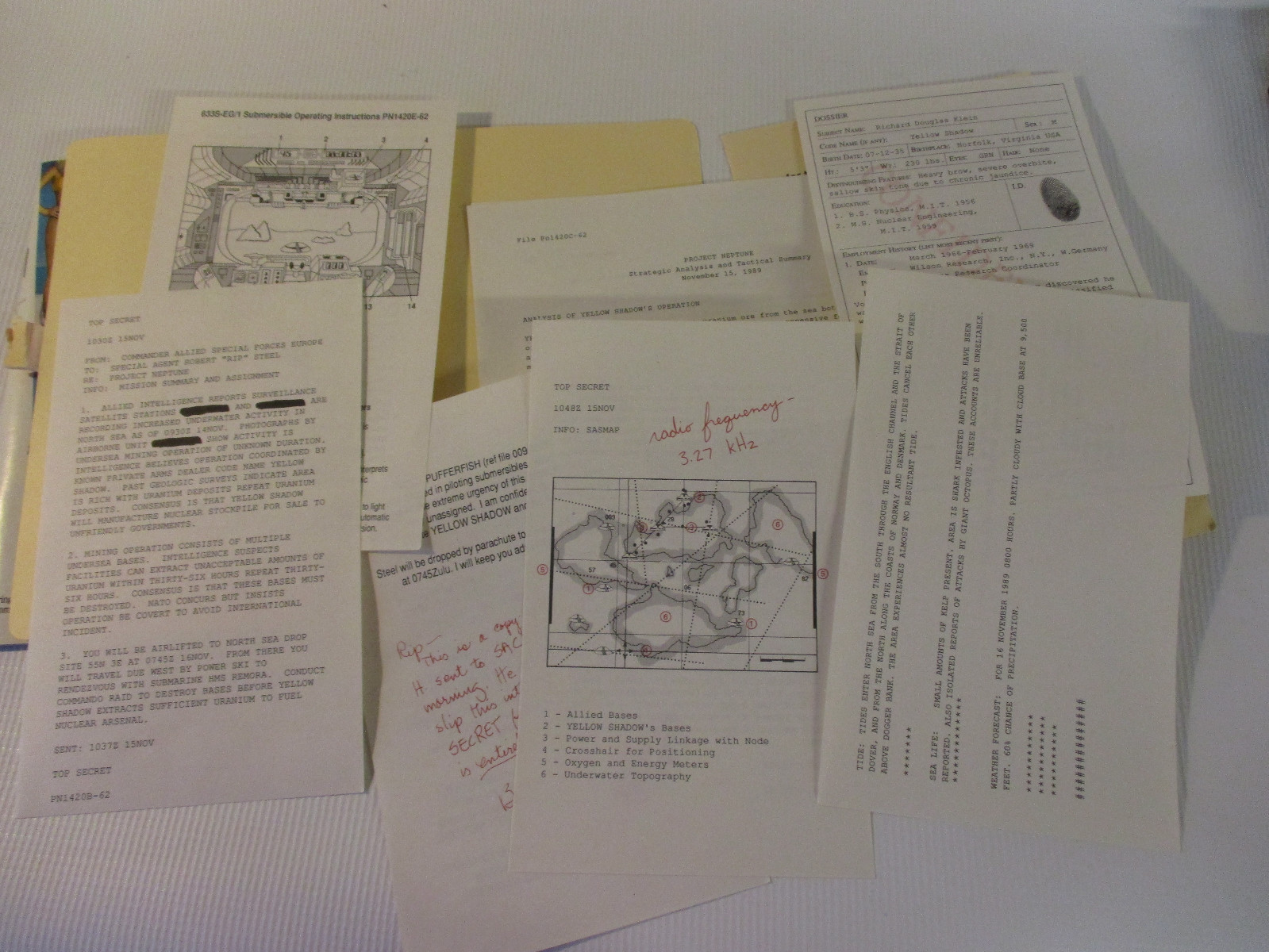 Rare PROJECT NEPTUNE Commodore Amiga Game by Epyx!!