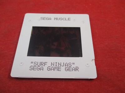 Surf Ninjas Sega Game Gear Consumer Electronic Show CES Promo Slide