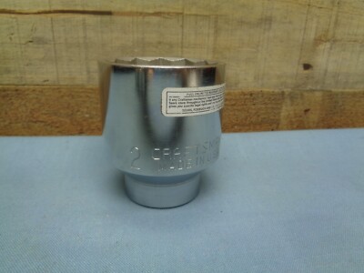 Craftsman Tools 2'' SAE Socket 3/4'' Drive -V-47558 USA