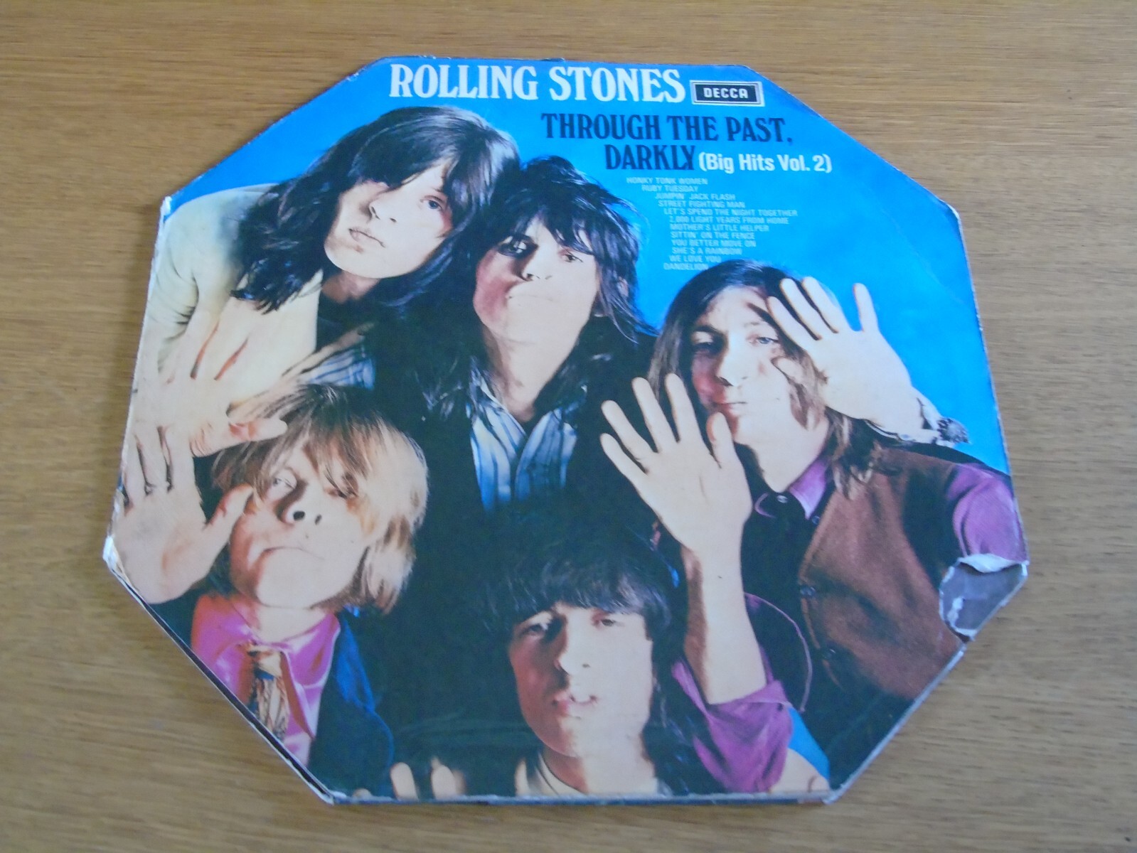 ROLLING STONES - Through The Past Darkly - Rare 1969 UK 2