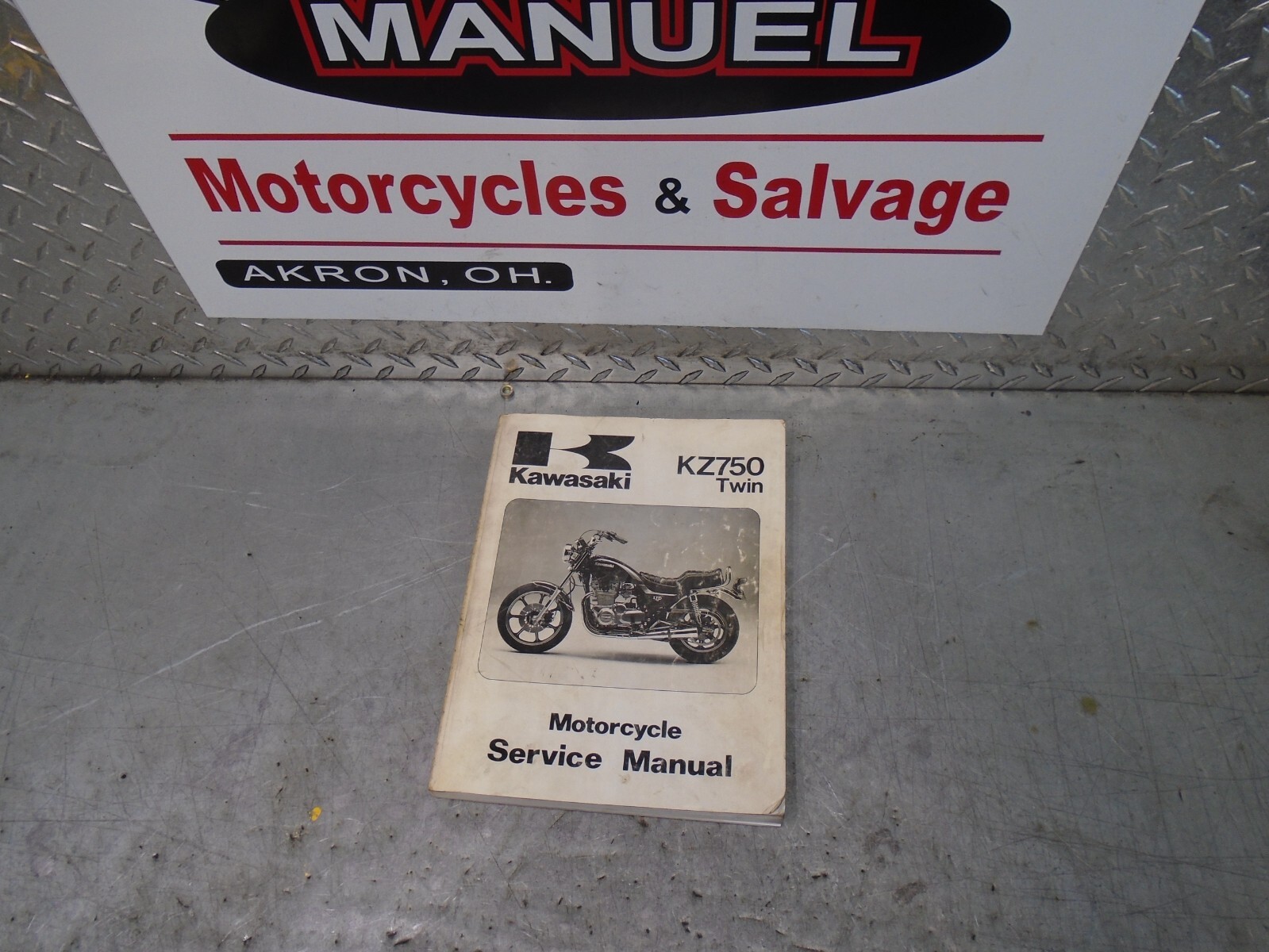 Kawasaki KZ750 MOTORCYCLE SERVICE MANUAL 1982 to 1994 - MPN