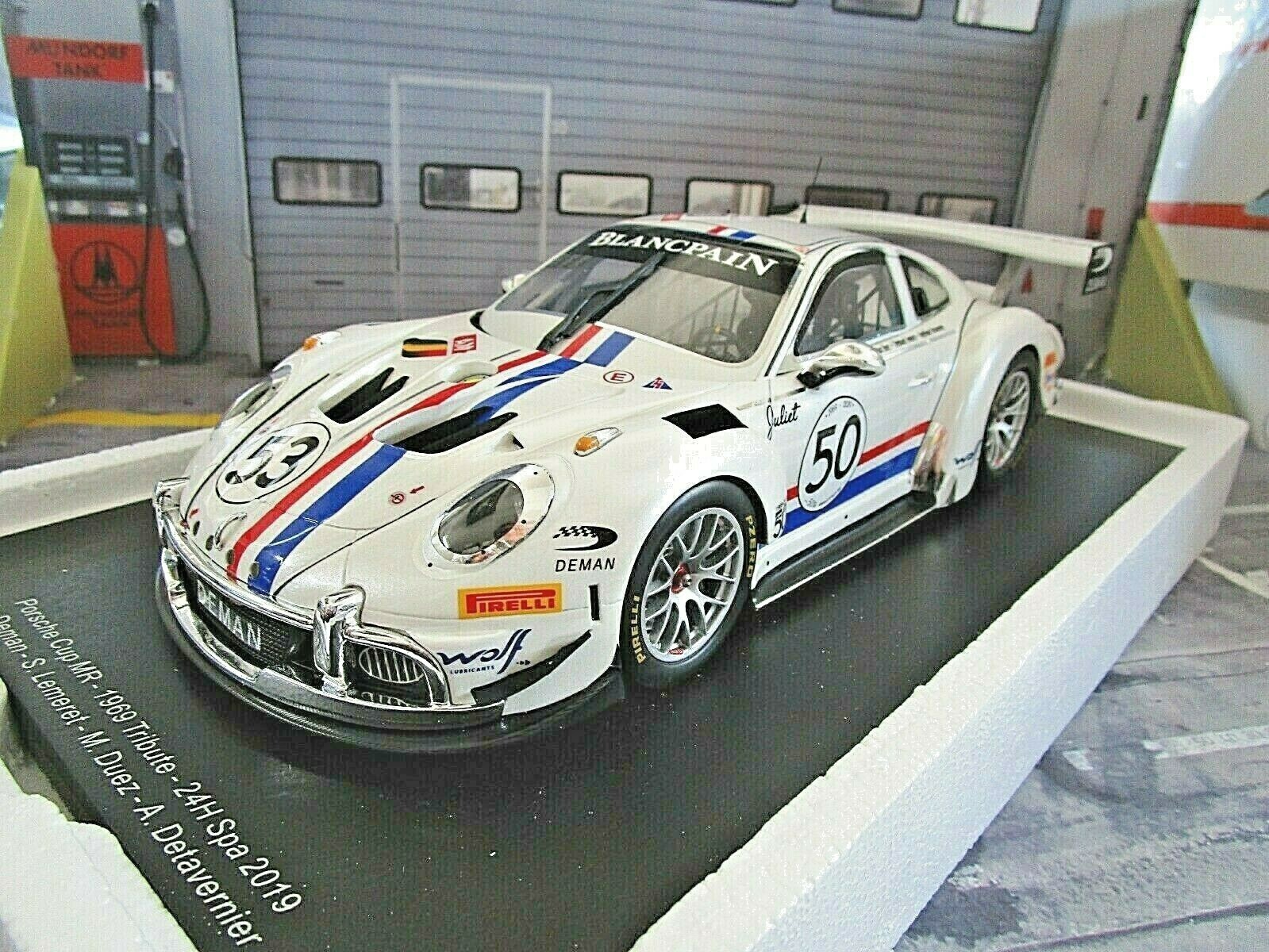 PORSCHE 911 GT3 Cup MR Manthey Herbie #50 Duez Duman 24h Spa PORSCHE 911 GT3 Cup MR Manthey Herbie #50 Duez Duman 24h Spa