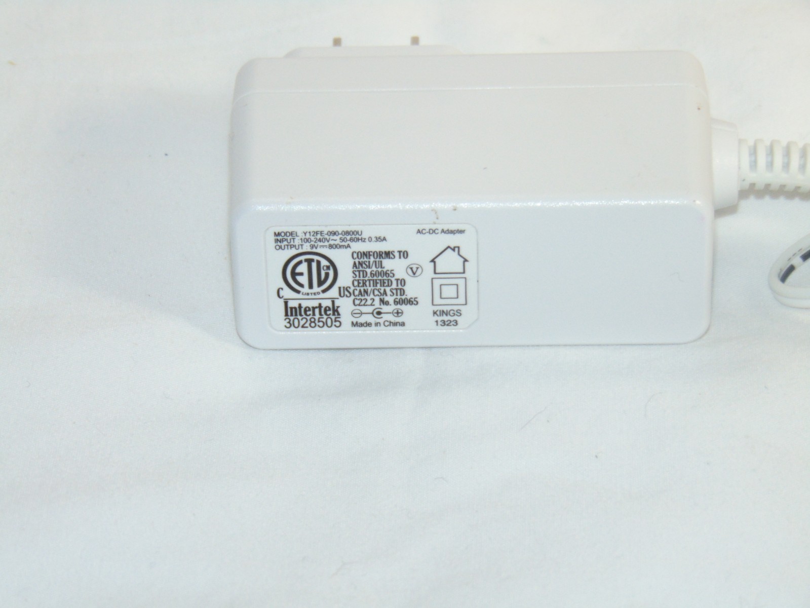 Hello Kitty Karaoke Replacement Power Cord KT2003MBY