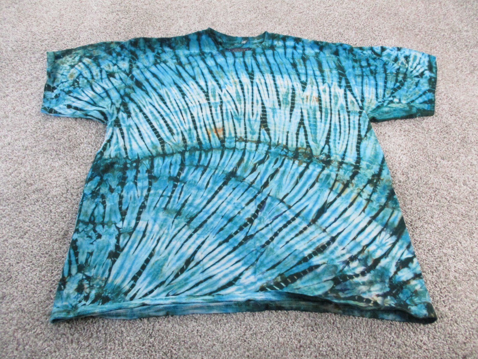 Michael Smith Shibori Japanese Technique Tie Dye Tee T Shirt