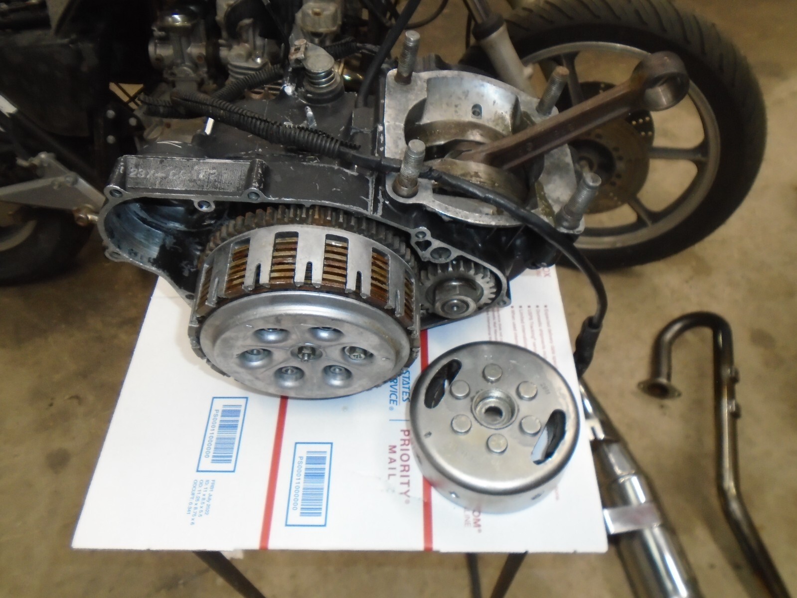 83 Yamaha YZ490 IT YZ 490 Engine Motor Crank Cases Bottom End 23X AHRMA 83 Yamaha YZ490 IT YZ 490 Engine Motor Crank Cases Bottom End 23X AHRMA
