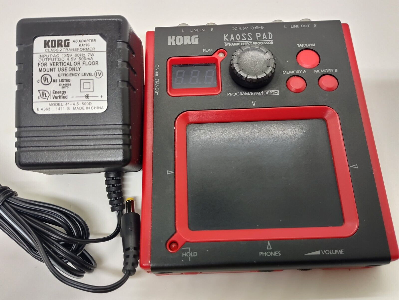KORG Mini-KP KAOSS PAD Mini Dynamic Effect Synthesizer MiniKP - | eBay
