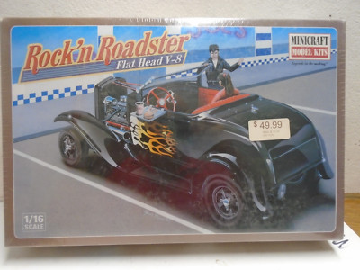 Minicraft 11224 1/16 Rock ''n Roadster Flat Head FORD V-8 MODEL A IN SEALED