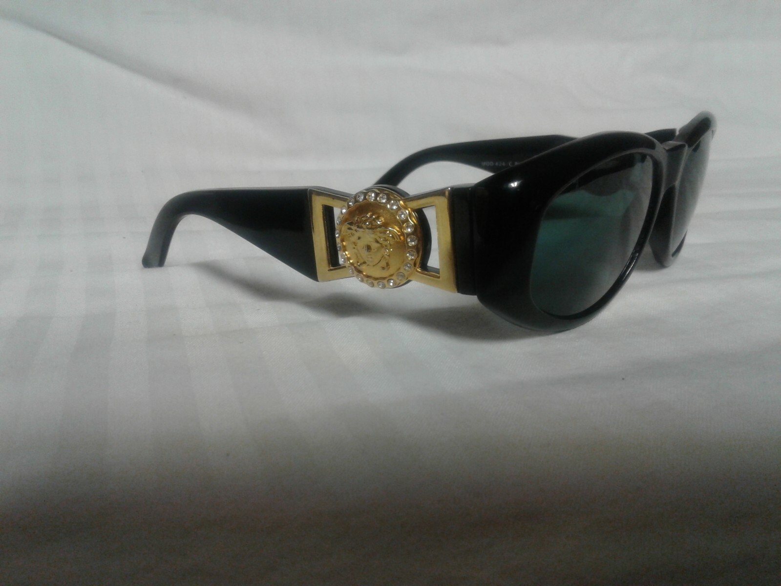 Gianni Versace Sunglasses MOD 424/C RH 852 BK Made In Italy Gianni Versace Sunglasses MOD 424/C RH 852 BK Made In Italy