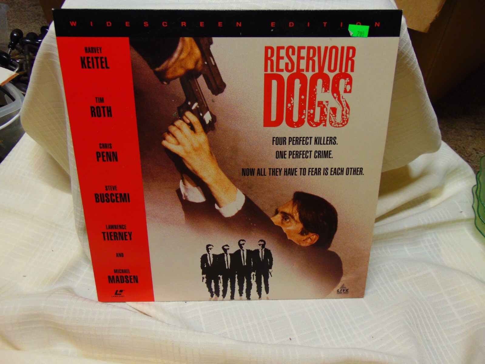 Reservoir Dogs (1992) Laserdisc Widescreen LBX Tarantino Pre