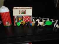 vintage little people farm
