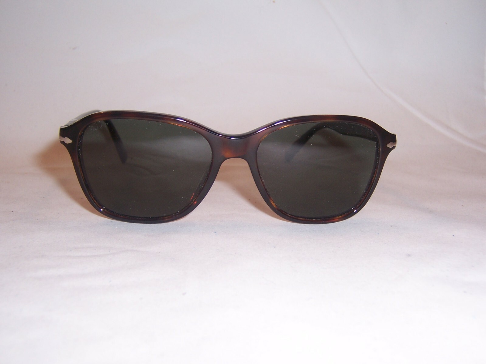 Pre-owned Persol Sunglasses Po 3244/s 24/58 Havana/green Polarized 53mm Authentic