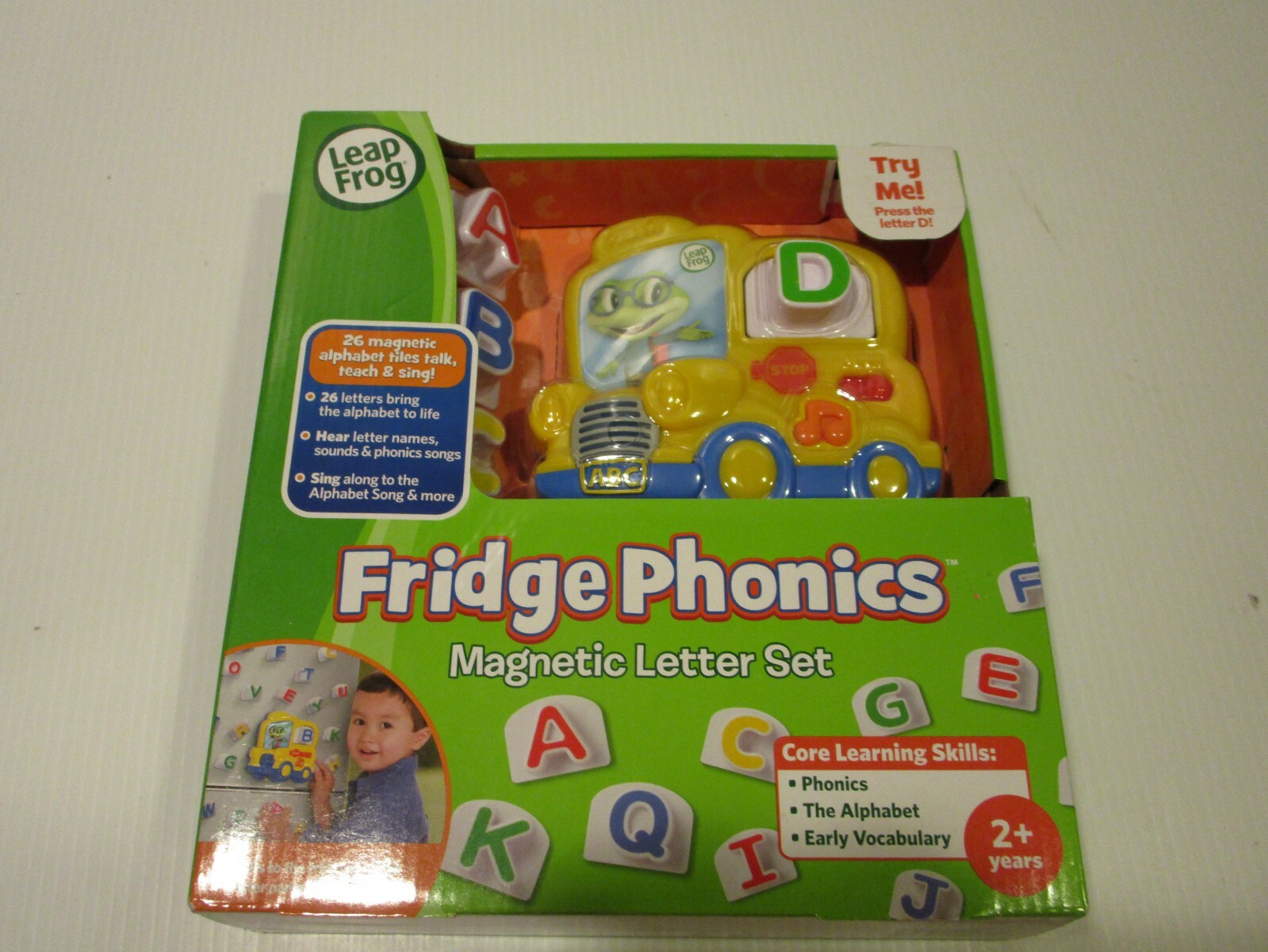 Leap Frog セット Leap Frog Fridge Phonics Magnetic Letter Set, NIB | eBay