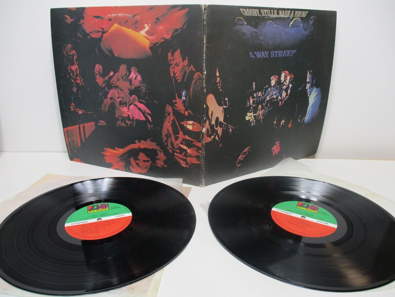 Crosby, Stills, Nash & Young 4 Way Street Vinyl 2 LP Japan Crosby, Stills, Nash & Young 4 Way Street Vinyl 2 LP Japan