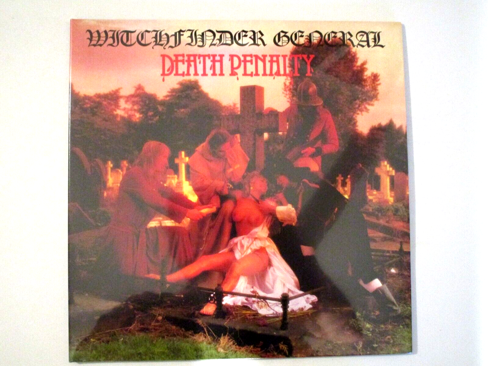 WITCHFINDER GENERAL DEATH PENALTY LP NEW REPRESS IMPORT VINYL DOOM NWOBHM