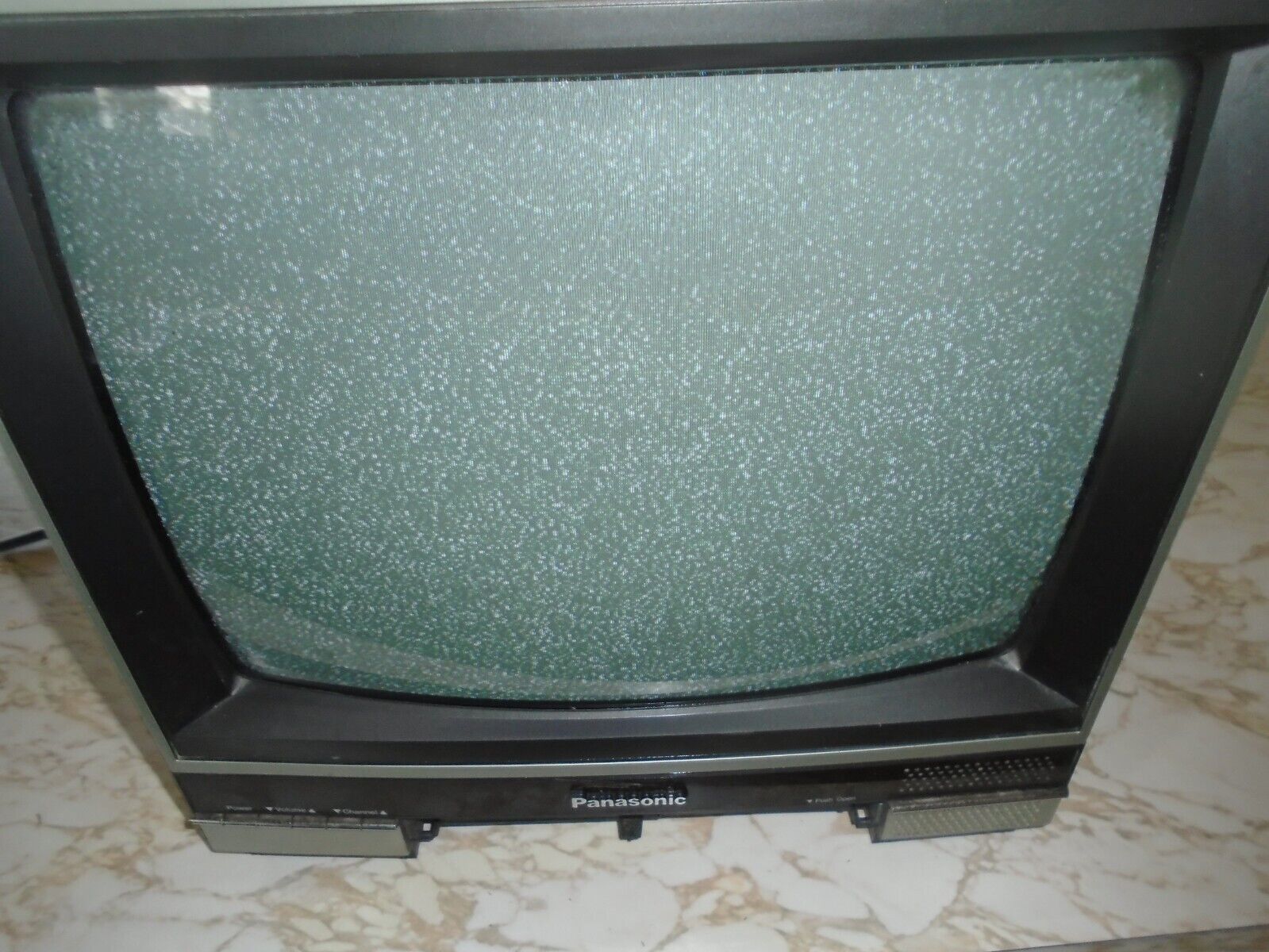 Vintage Panasonic TV Color 1989 Wood Grain 80s Retro CT Vintage Panasonic TV Color 1989 Wood Grain 80s Retro CT