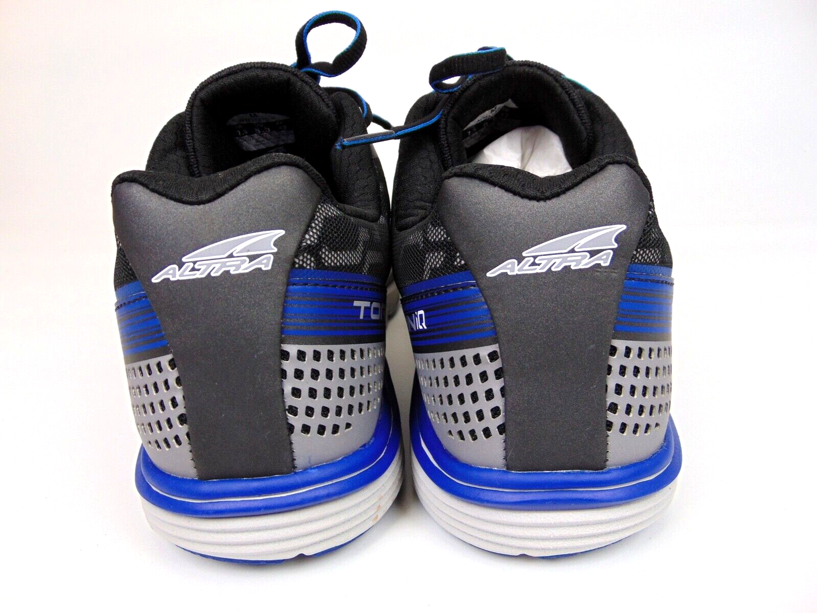 NEW! ALTRA Men's Torin IQ Road Running Athletic Shoes, Size 10.0 Med, Black Blue