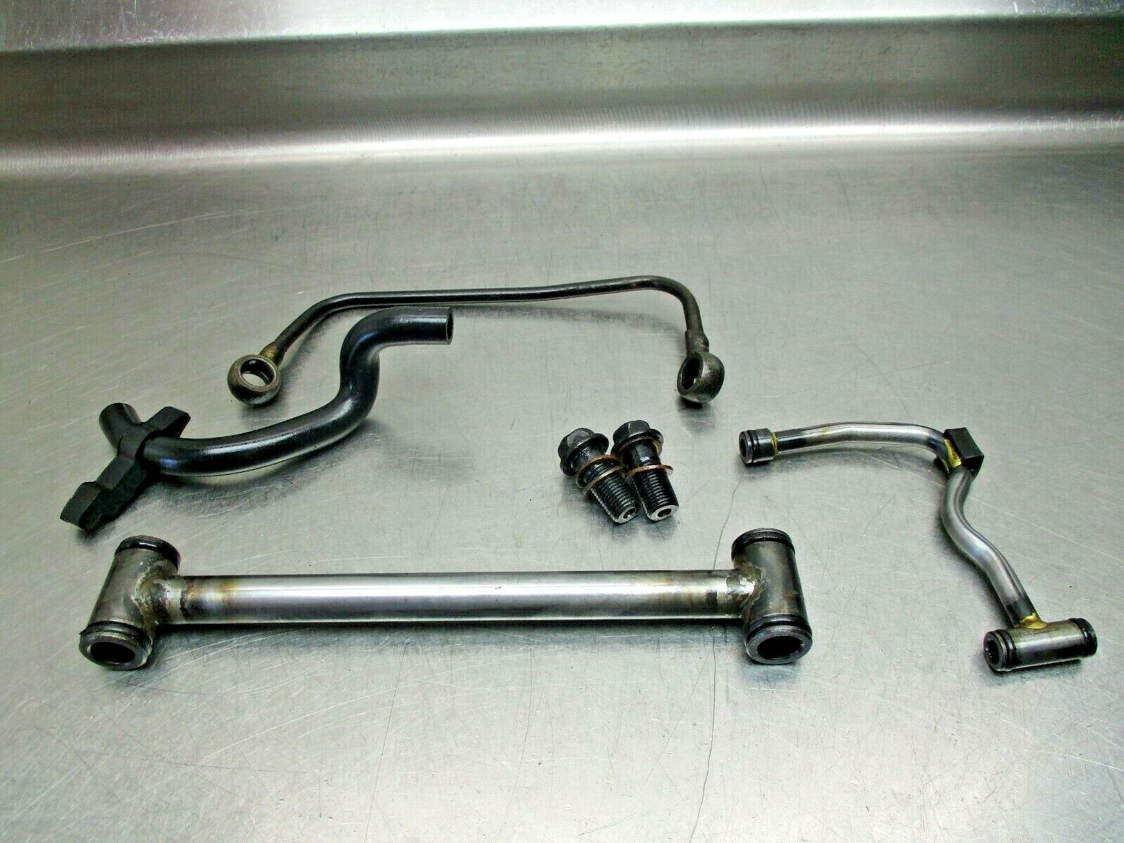 フロントライン 1993 Kawasaki ZX11 1100 Ninja Oil Pump Passage Pipes Lines