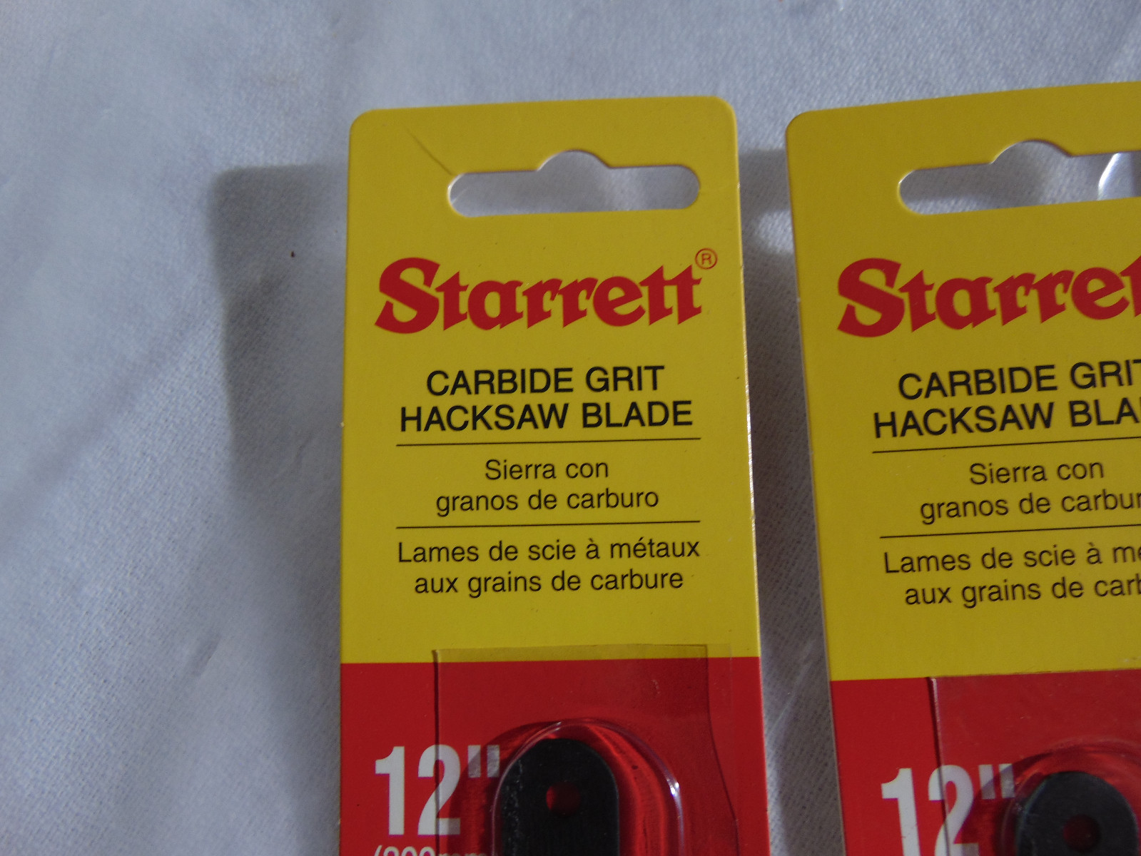 5 Sealed/NEW Starrett Carbide Grit Hacksaw X1258 Blade 12