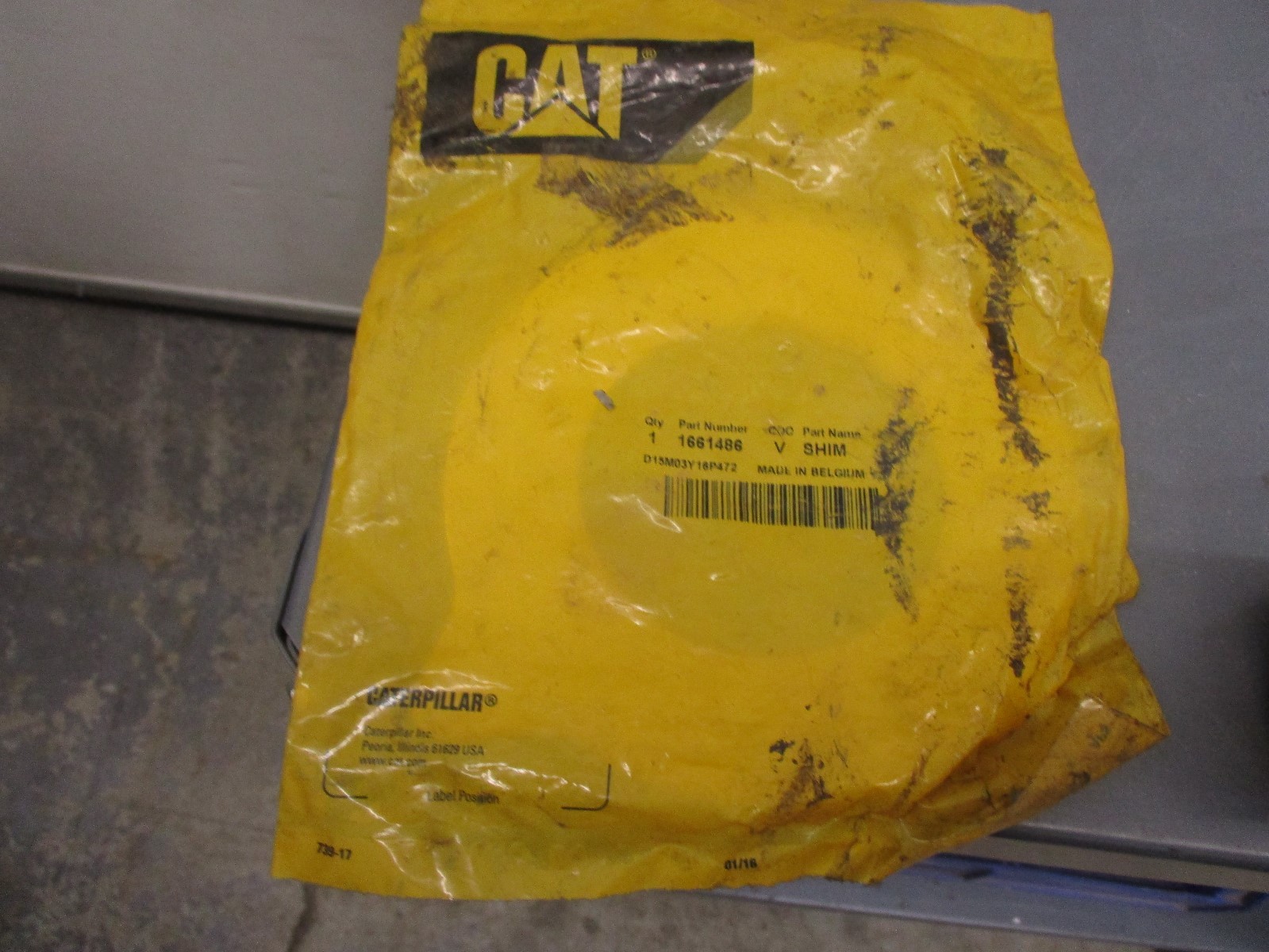 その他 catt 166-1496: 99.85mm Inner Diameter Pin Seal | Cat® Parts Store