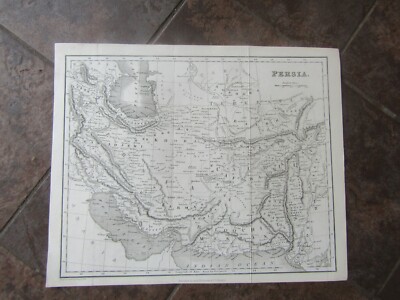 Pre 1900 Map Of Iran Vatican