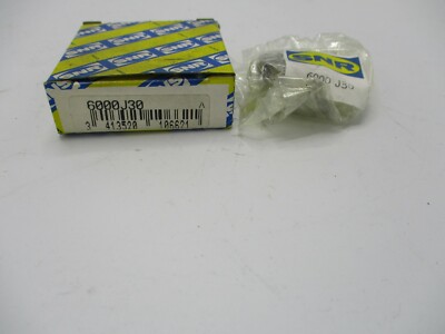 NEW SNR 6000J30 OPEN BALL BEARING