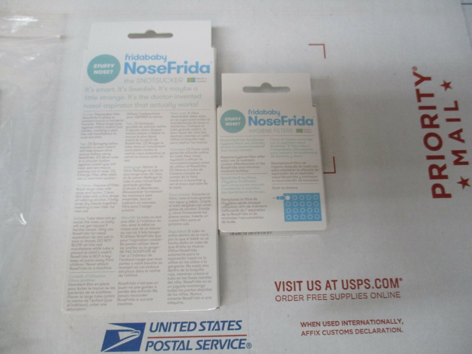 NOSEFRIDA BABY NASAL ASPIRATOR FILTER BUNDLE BRAND NEW FAST / FREE SHIPPING