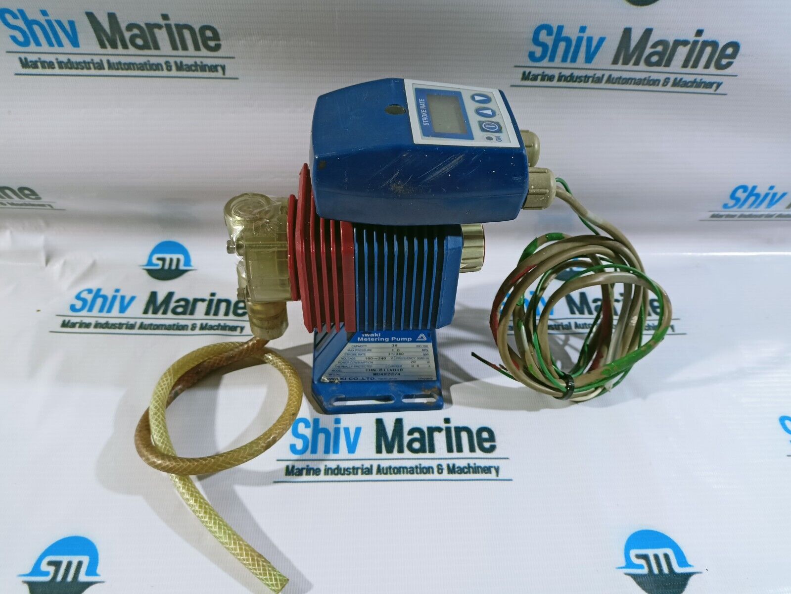 IWAKI EHN-B11VH1R METERING PUMP | eBay IWAKI EHN-B11VH1R METERING PUMP | eBay