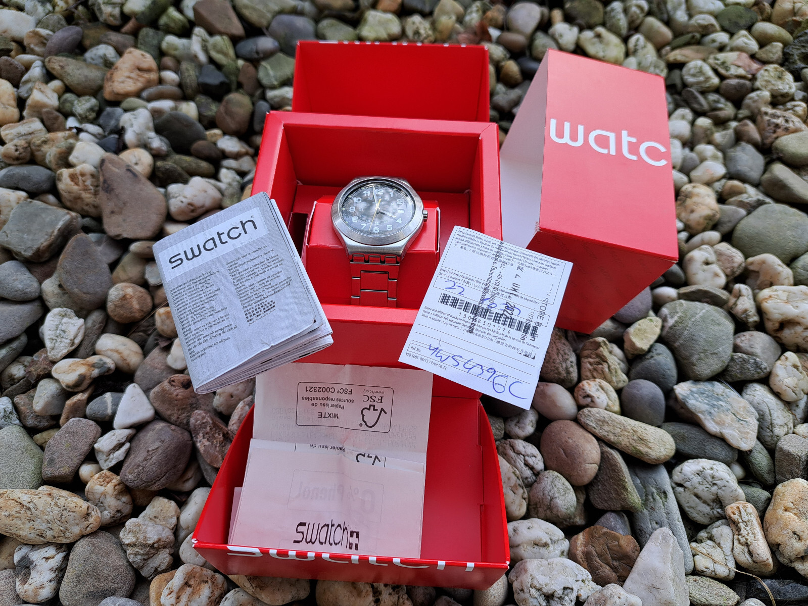 SWATCH Happy Joe Lime - YWS439GC -Full Set -Swiss Made- incl SWATCH Happy Joe Lime - YWS439GC -Full Set -Swiss Made- incl