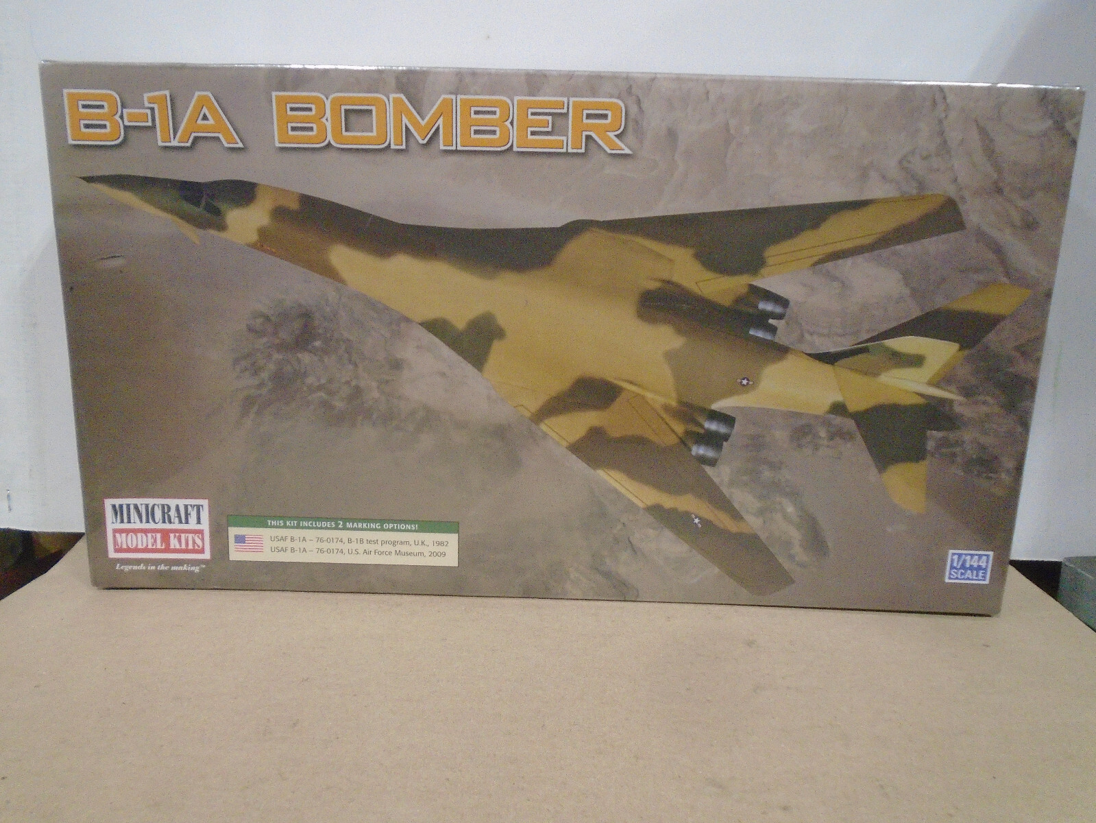 【新品未開封】 MINICRAFT  B-1A BOMBER #1/144 MINICRAFT MODELS 1/144 SCALE #14595 USAF B-1A BOMBER NEW IN