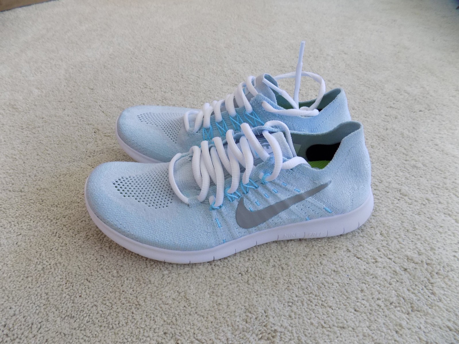 nike women's free rn flyknit running shoes