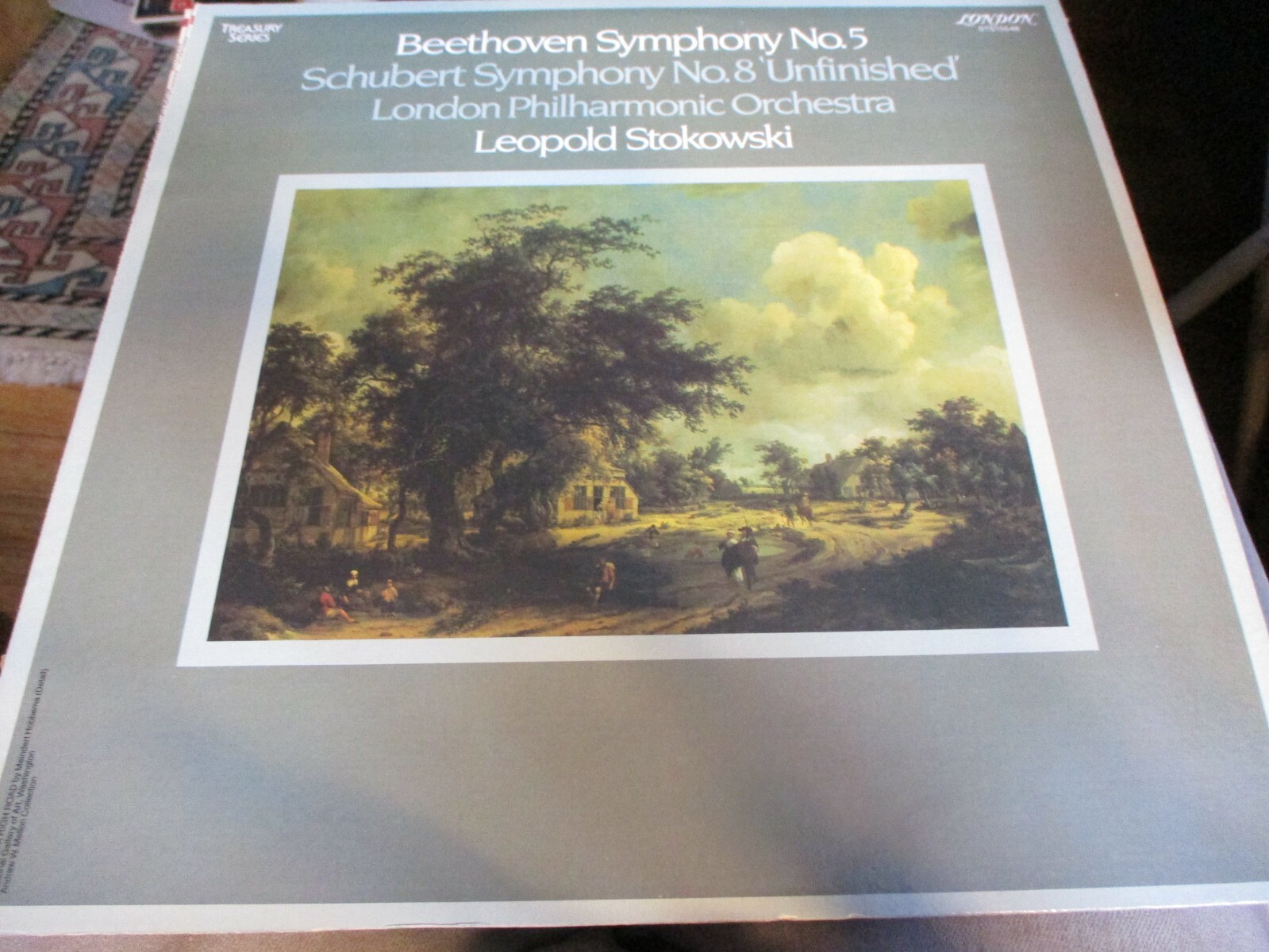 1981 LEOPOLD STOKOWSKI London Phil Beethoven 5th Symph LP