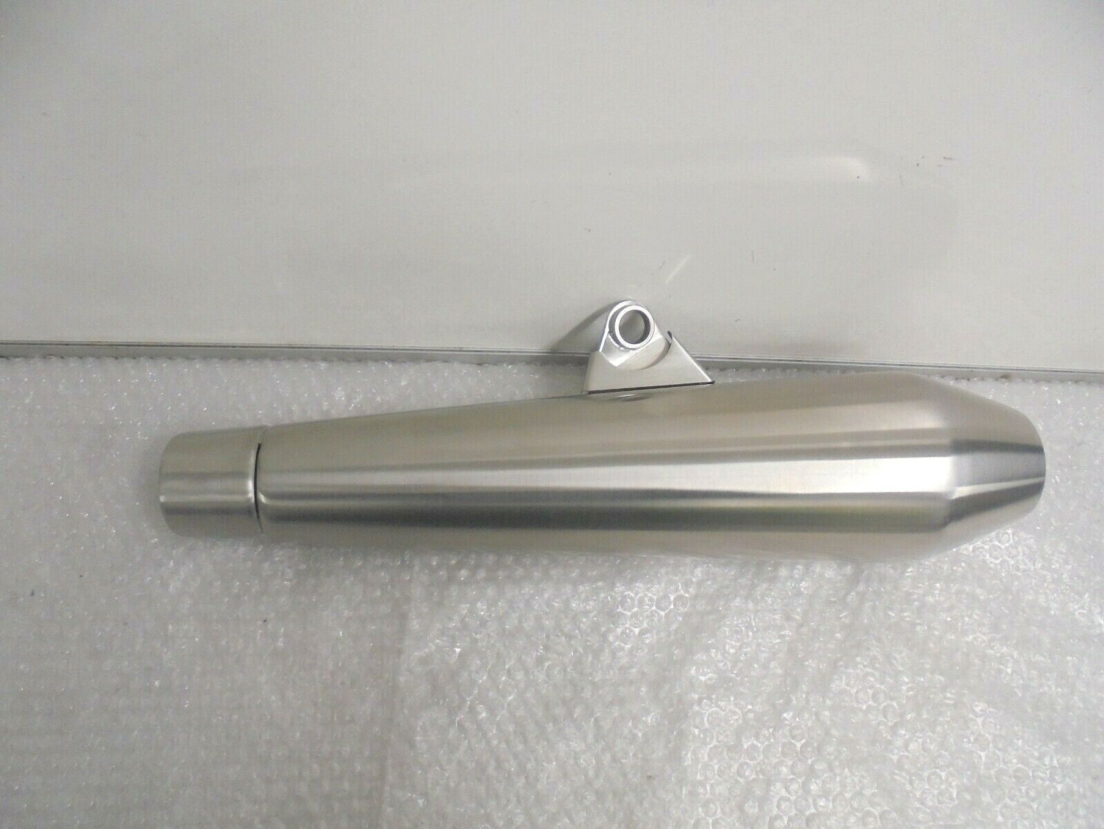 Triumph Thruxton R RS Genuine Silencer Exhaust Brushed New