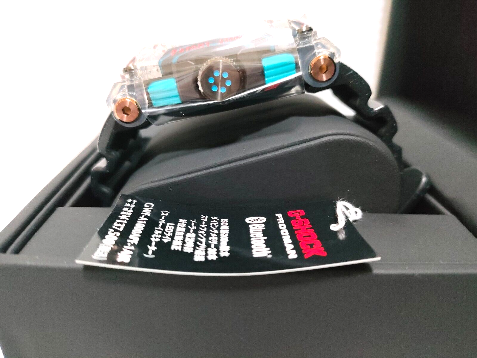 Pre-owned Casio G-shock Gwf-a1000apf-1ajr Frogman 30th Anniversary Poison Dart Frog Tough