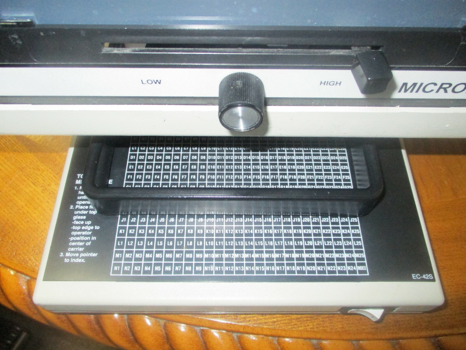 Microfische Reader Micron 375 COM