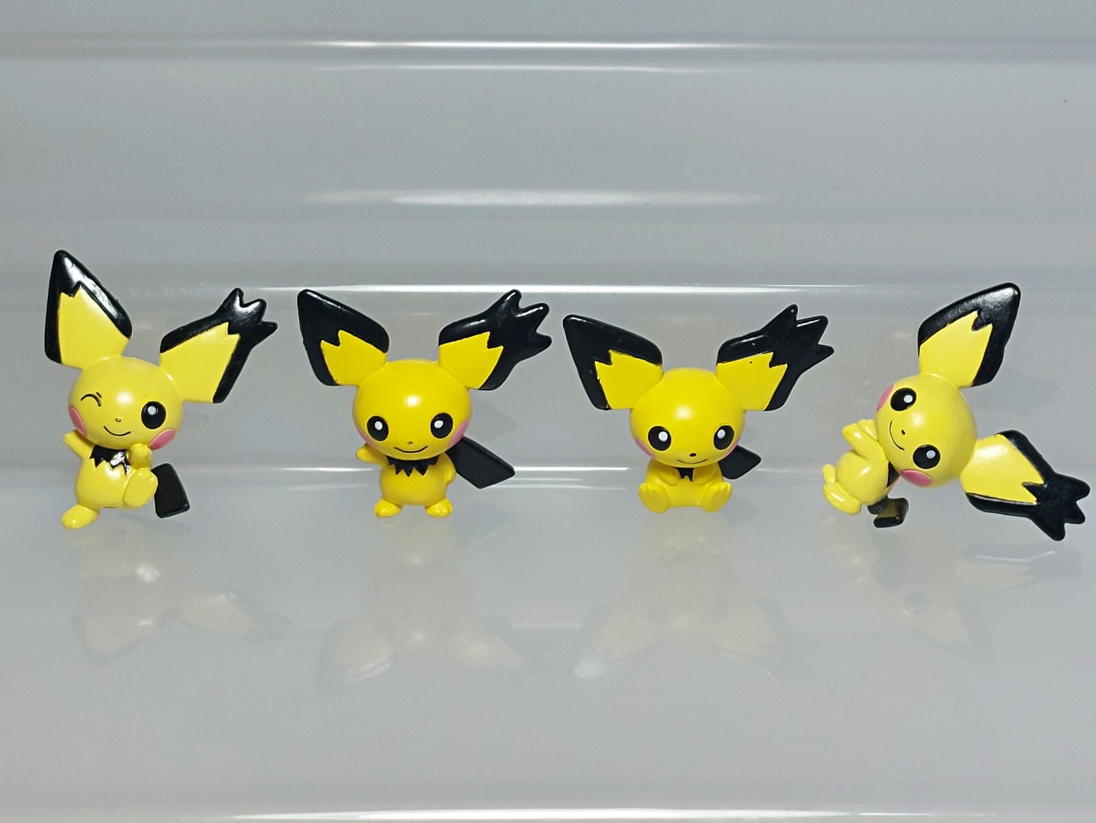 Pichu Pokemon Chou Get Taizen Figure Set Gashapon Bandai