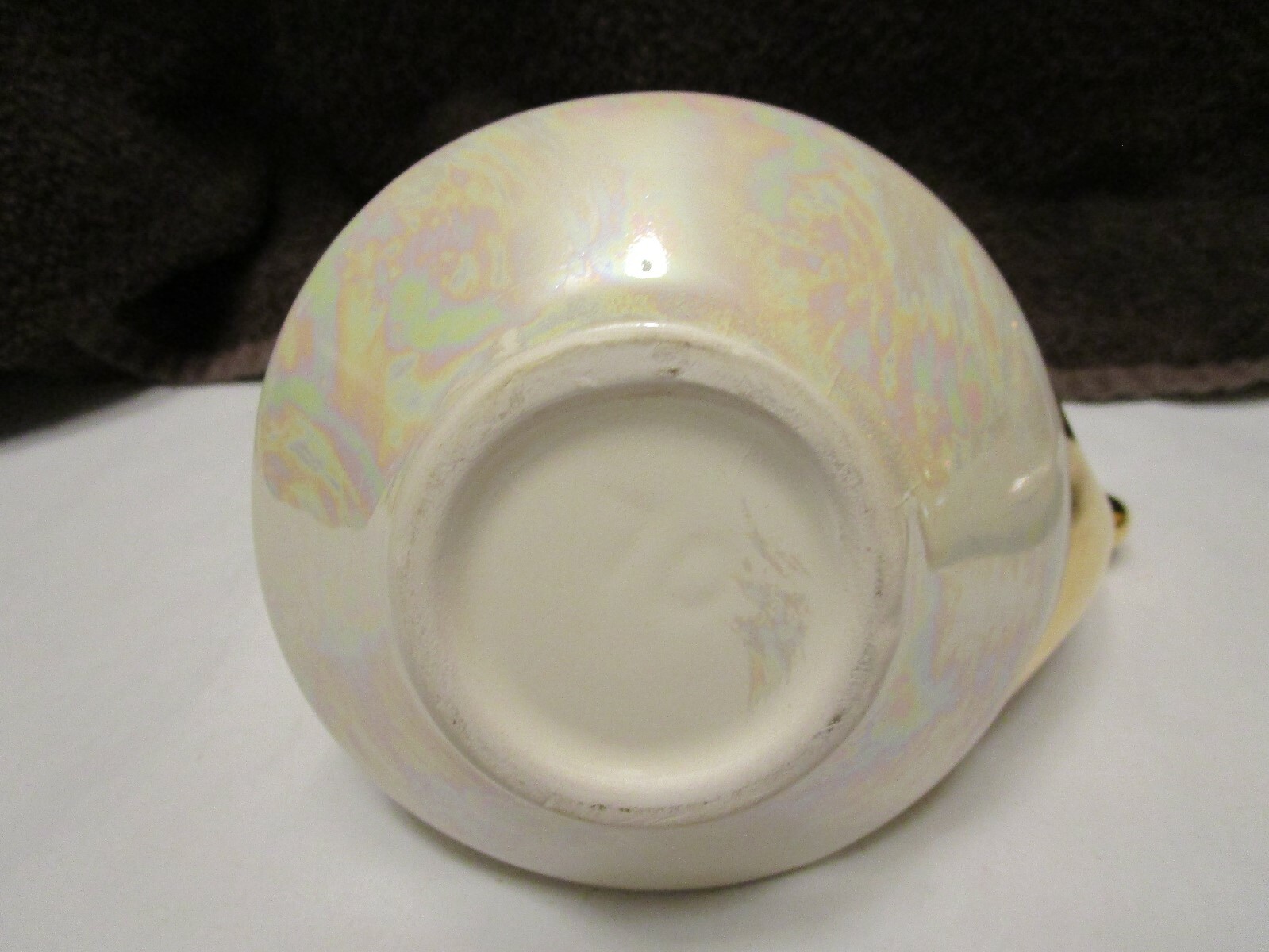Vintage Pearlescent & Gold Sugar and Creamer #70 ( China Co.?)