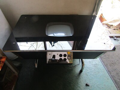 MightyMast Leisure Mania Sit Down Arcade Machine With 2 Stools 1990s Era Game