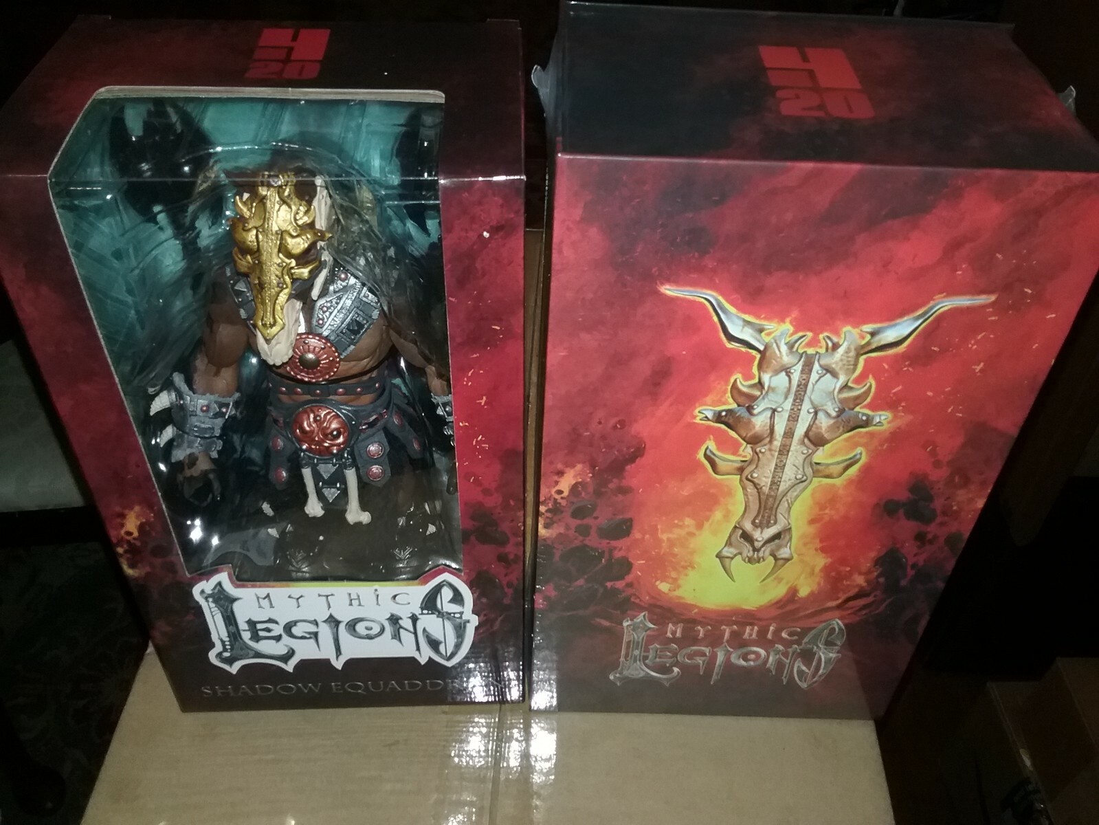 新品・未開封 Mythic Legions シャドウ・エクアドロン23cm! Mythic Legions Shadow Equaddron SET Gray & Brown EX Four