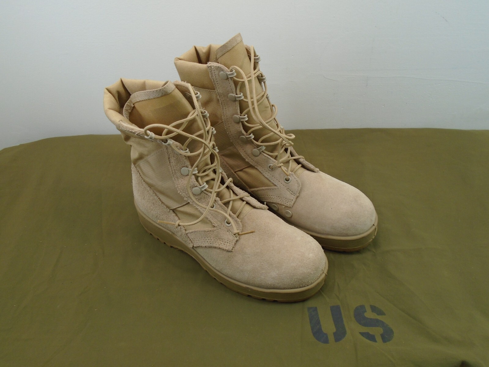 USGI US Military Army Hot Weather Desert Combat Boots 8 1/2