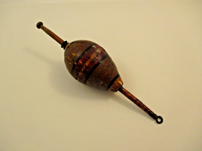 Vintage Wooden Fishing Bobber / Antique Fishing Bobber / Vintage