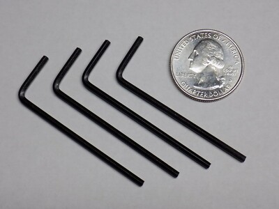 4ct Pack Allen Wrenches 5/64'' SAE Short Arm Hex Keys  5/64 inch Allen Wrench Key