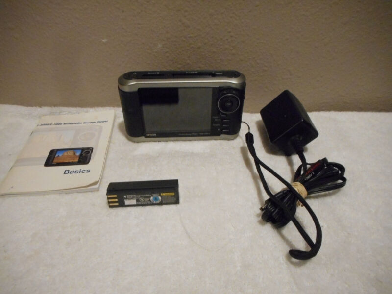 Epson P-3000 Multimedia and Photo Storage Viewer Used