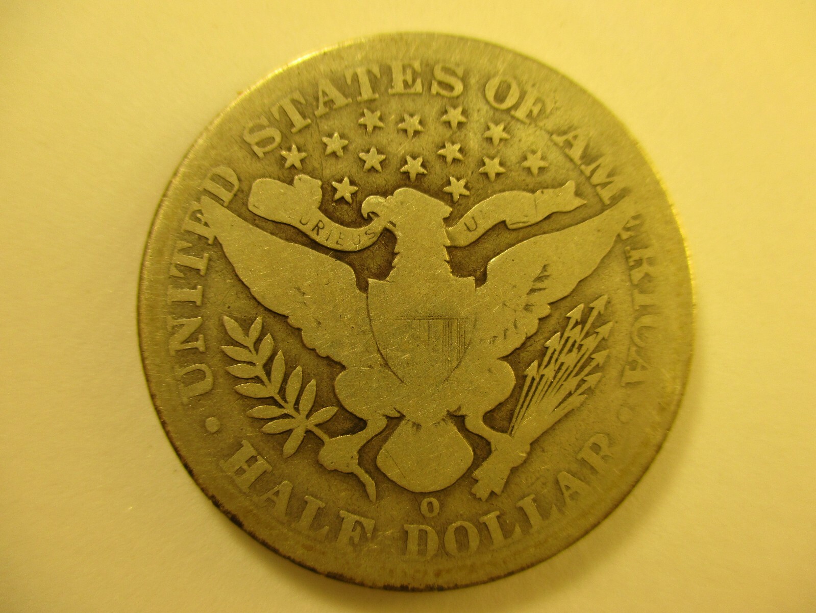 1892-O Gd./Ab Gd Barber Half