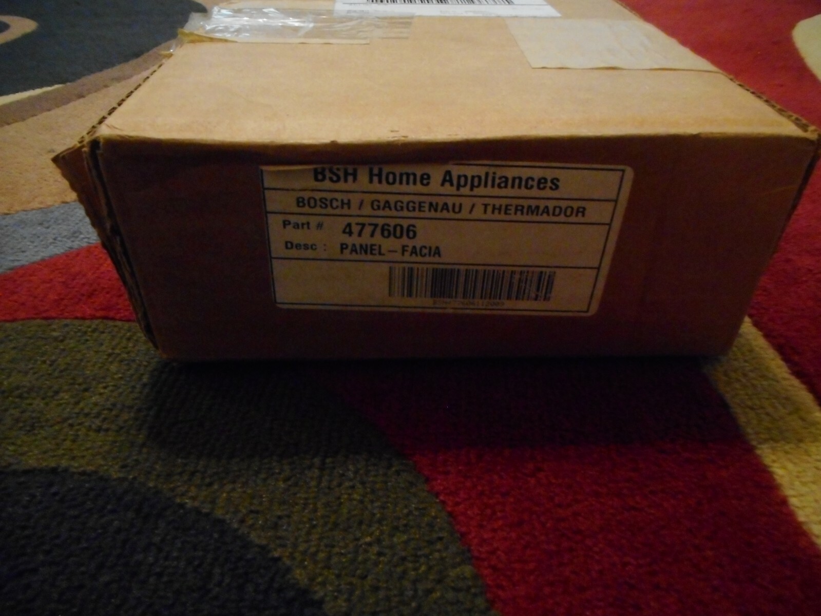 Bosch Dishwasher Control Panel Only "Facia Panel" NEW