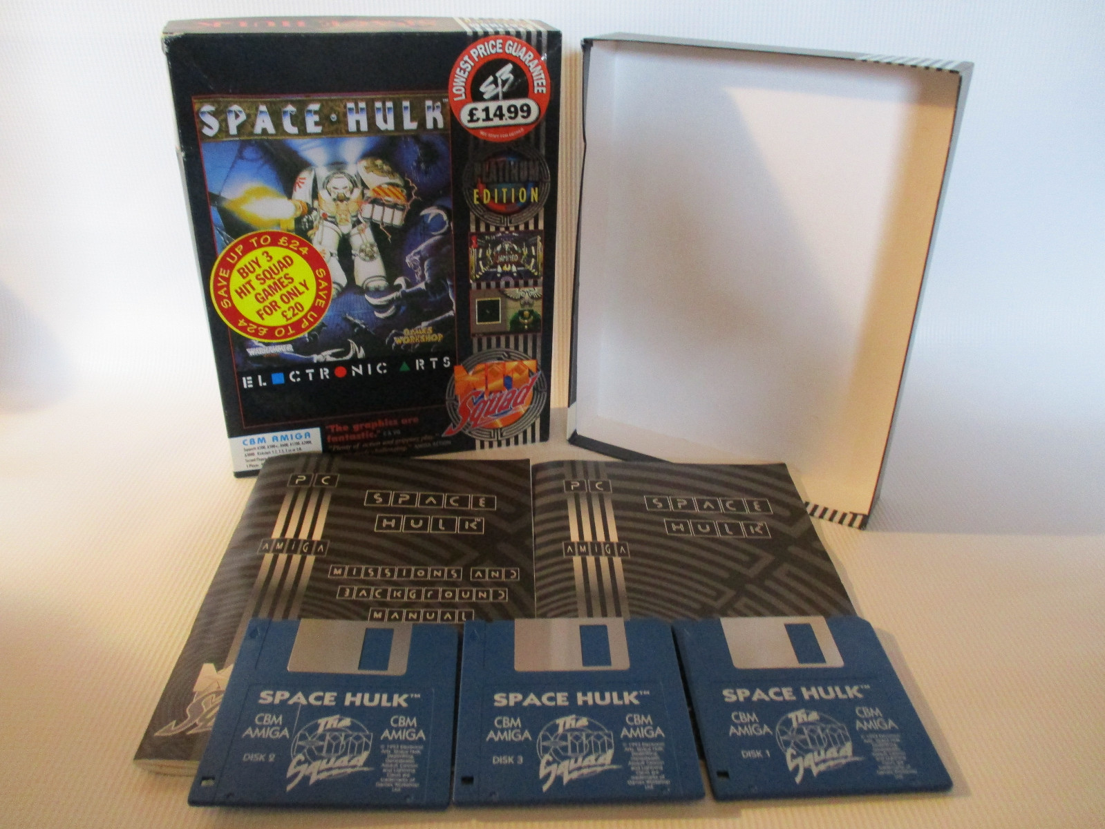 SPACE HULK Commodore Amiga Game by Electronic Arts!!