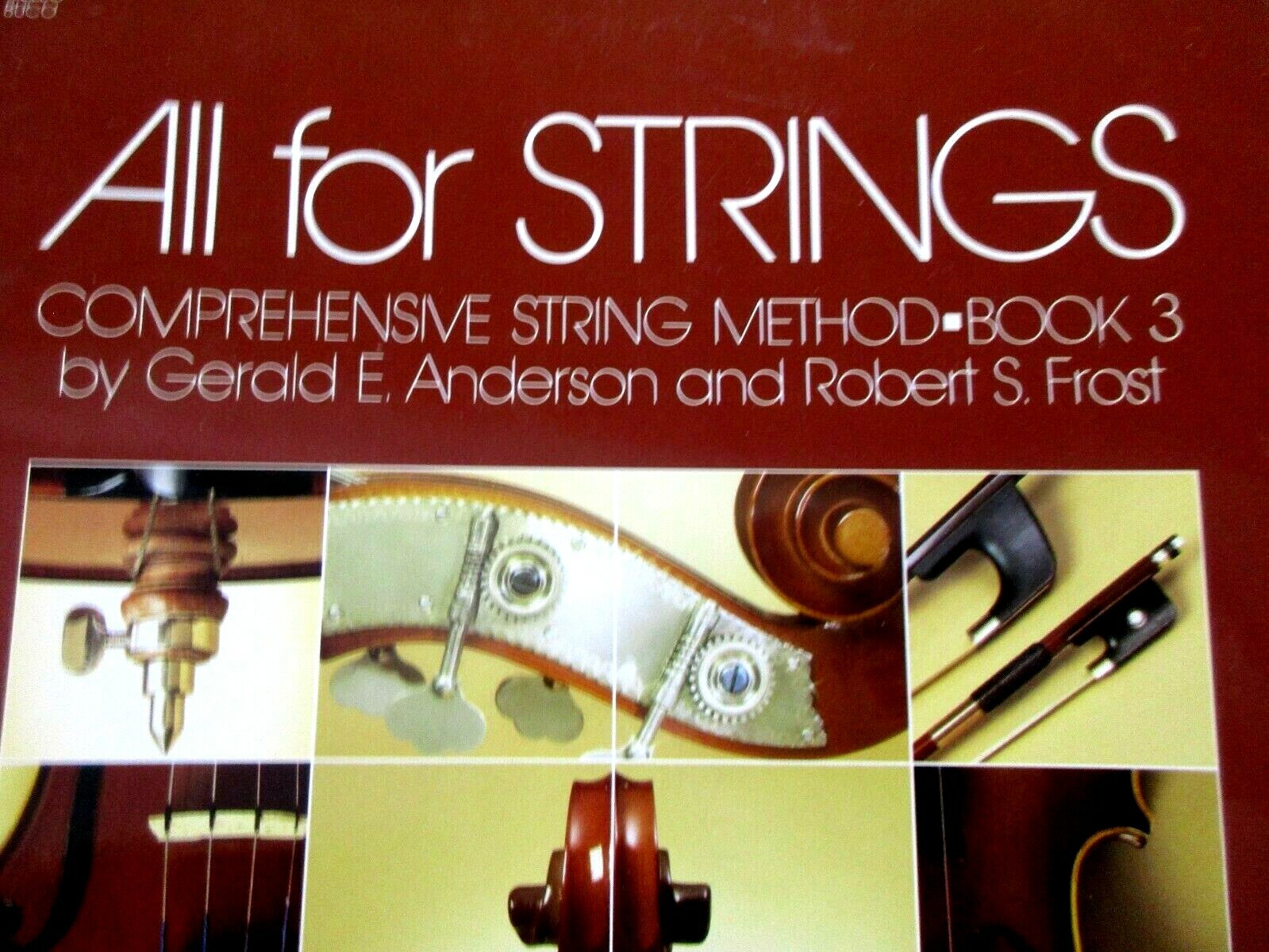 All For Strings Cello Book 3 #80CO Neil A.Kjos Music Co 1990