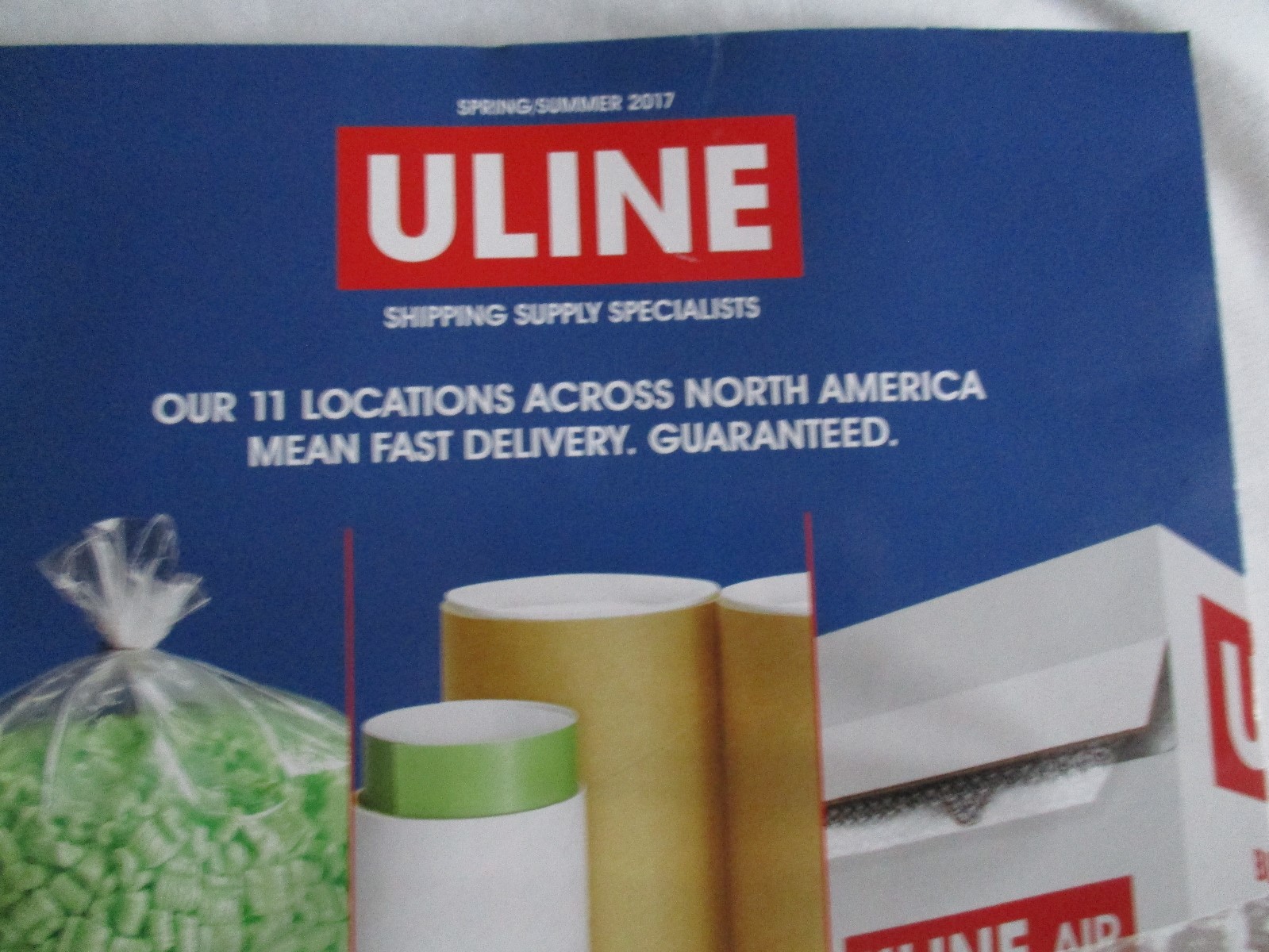 Uline Shipping Supplies Catalog Spring/Summer 2017