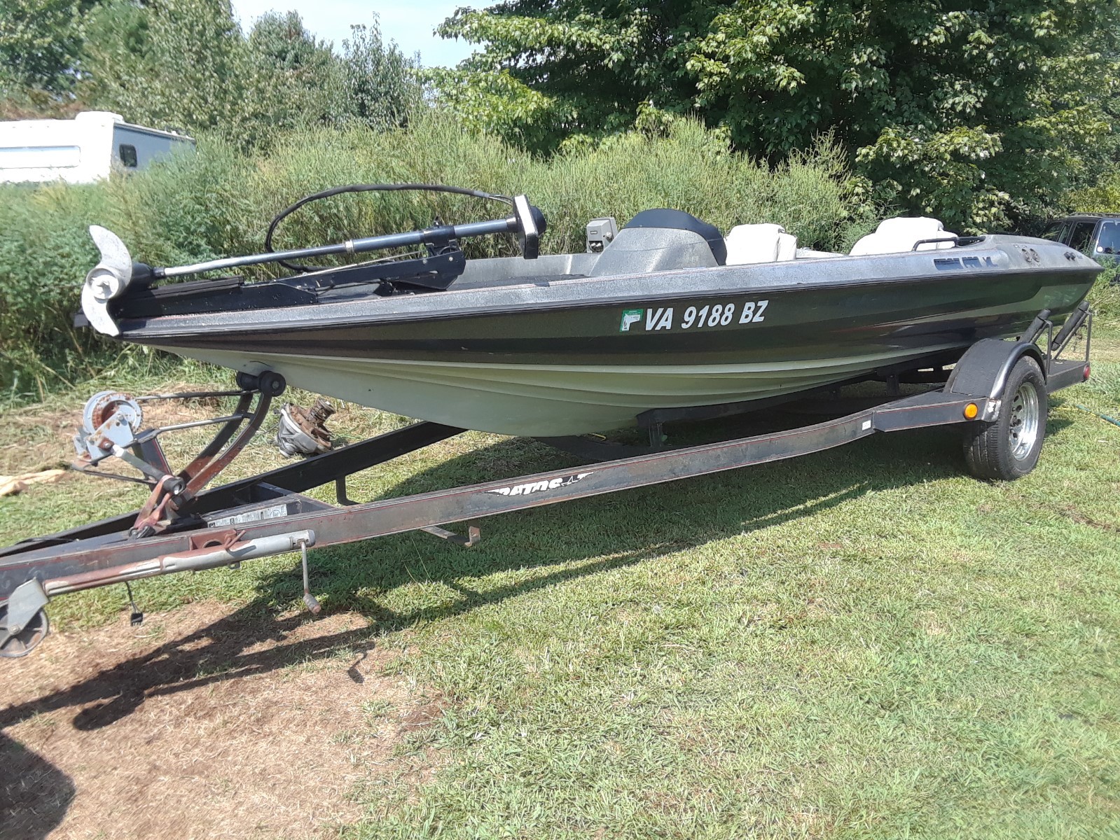 94 Stratos 285 Pro Elite, boat and trailer
