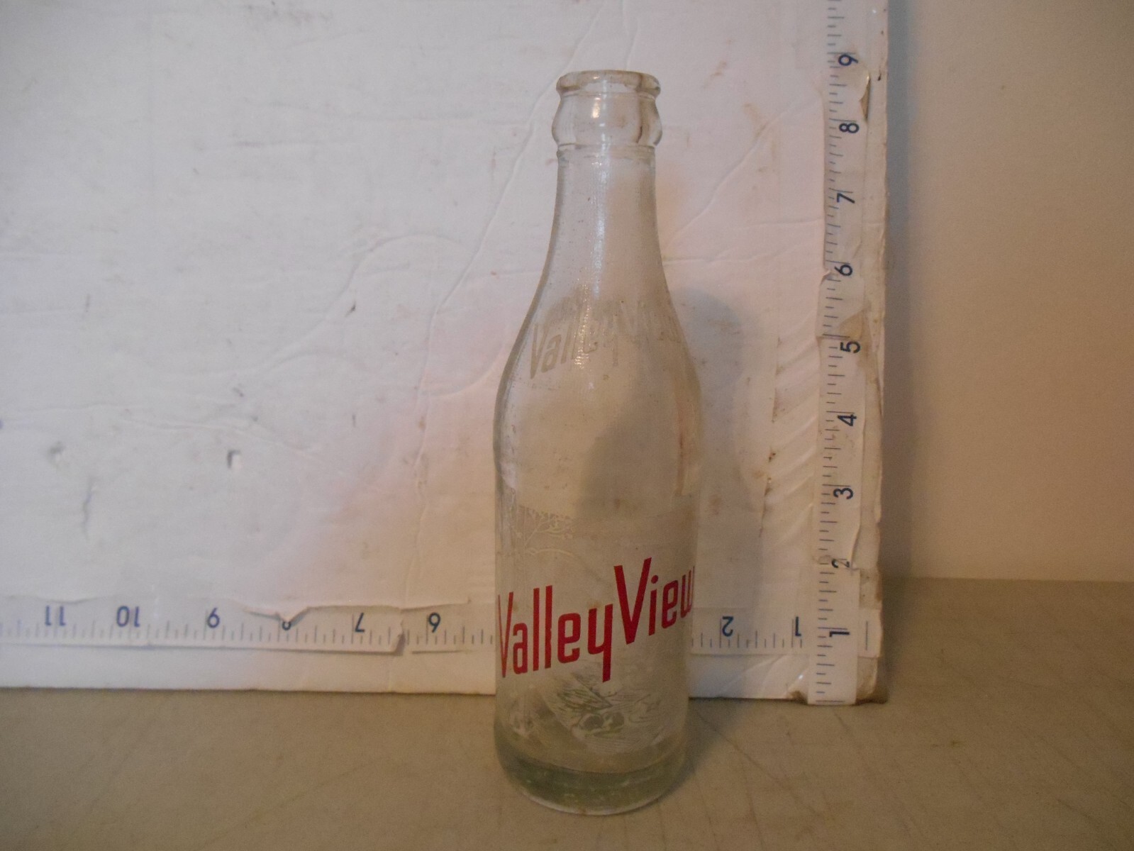 vintage ACL Soda Pop Bottle: COCA COLA'S VALLEY VIEW